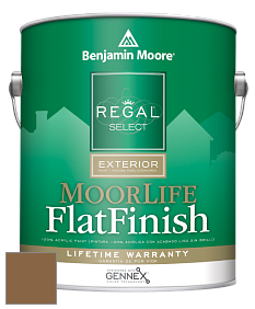 Benjamin Moore W105 Regal Select Exterior Paint-MoorLife Flat Finish краска цвет 2162-20 Desert Camel