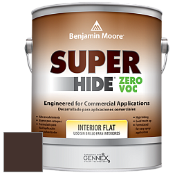 Benjamin Moore 355 Super Hide Zero Voc Interior Flat краска цвет RAL 8017 
