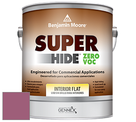 Benjamin Moore 355 Super Hide Zero Voc Interior Flat краска цвет 1356 Fashion Rose