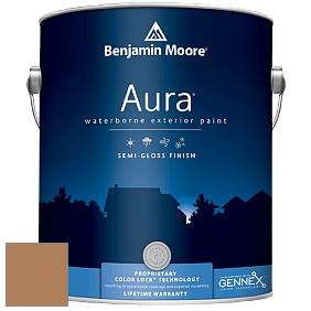 Benjamin Moore Aura 632 Waterborne Exterior Semi-Gloss Finish краска цвет 1091 Warm Apple Crisp