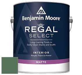 Benjamin Moore 548 IRegal Select Interior Paint - Matte краска цвет 567 Balsam