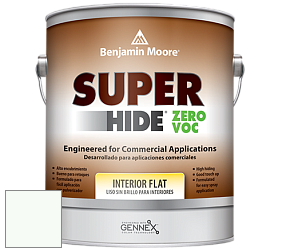 Benjamin Moore 355 Super Hide Zero Voc Interior Flat краска цвет RAL 9016 