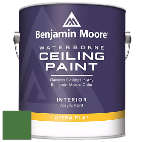 Benjamin Moore 508 Waterborne Ceiling Paint краска для потолков цвет 2034-10 Clover Green
