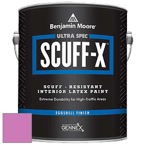 Benjamin Moore 485 Ultra Spec SCUFF-X Interior Eggshell Finish краска цвет 2077-40 Spring Azalea