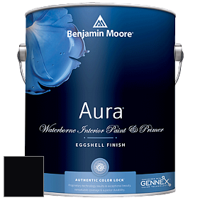 Benjamin Moore Aura 524 Waterborne Interior Eggshell Finish краска цвет RAL 9005 