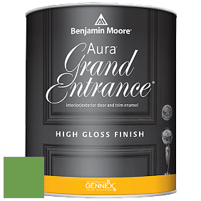 Benjamin Moore Aura 148 Grand Entrance High Gloss эмаль цвет 560 Sullivan Green