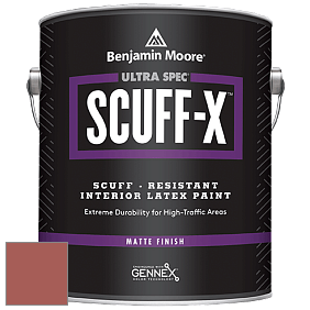 Benjamin Moore 484 Ultra Spec SCUFF-X Interior Matte Finish краска цвет AF-285 