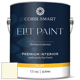 COLOR SMART CS 745 ELIT PAINT глубокоматовая моющаяся краска цвет OC-114 Lemon Ice