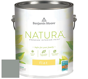 Benjamin Moore 512 Natura Interior Flat Finish матовая краска цвет NCS S 4005-G 