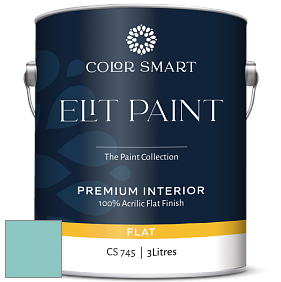 COLOR SMART CS 745 ELIT PAINT глубокоматовая моющаяся краска цвет 669 Oceanic Teal