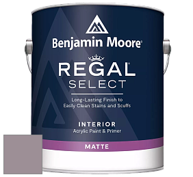 Benjamin Moore 548 IRegal Select Interior Paint - Matte краска цвет 2115-40 Mauve Blush