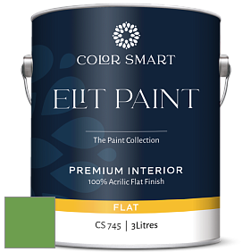 COLOR SMART CS 745 ELIT PAINT глубокоматовая моющаяся краска цвет 560 Sullivan Green