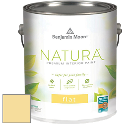 Benjamin Moore 512 Natura Interior Flat Finish матовая краска цвет 347 Sunshine on the Bay