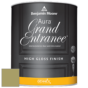 Benjamin Moore Aura 148 Grand Entrance High Gloss эмаль цвет 530 Medieval Times