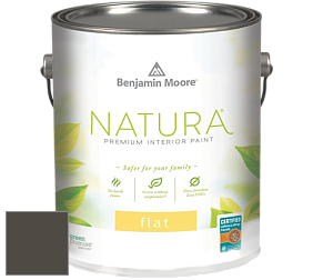 Benjamin Moore 512 Natura Interior Flat Finish матовая краска цвет 2134-10 Night Horizon