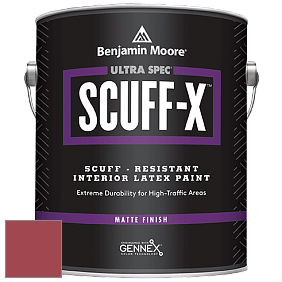 Benjamin Moore 484 Ultra Spec SCUFF-X Interior Matte Finish краска цвет 2004-20 Chili Pepper