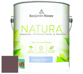 Benjamin Moore 513 Natura Interior Eggshell Finish краска с блеском цвет 1358 Dark Walnut