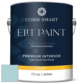 COLOR SMART CS 745 ELIT PAINT глубокоматовая моющаяся краска цвет 723 Spring Rain