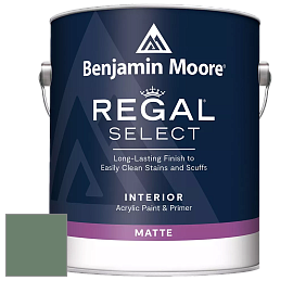 Benjamin Moore 548 IRegal Select Interior Paint - Matte краска цвет 636 Willow Grove
