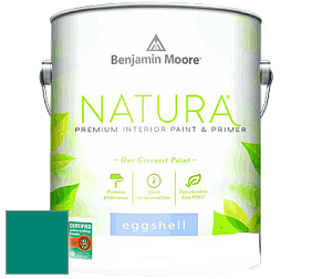 Benjamin Moore 513 Natura Interior Eggshell Finish краска с блеском цвет NCS S 3060-B70G 