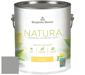 Benjamin Moore 512 Natura Interior Flat Finish матовая краска цвет NCS S 4000-N 