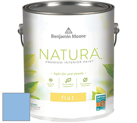 Benjamin Moore 512 Natura Interior Flat Finish матовая краска цвет NCS S 1040-R80B 