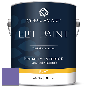 COLOR SMART CS 745 ELIT PAINT глубокоматовая моющаяся краска цвет NCS S 3050-R60B 