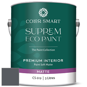 COLOR SMART CS 619 SUPREM ECO PAINT матовая краска цвет 1609 Temptation