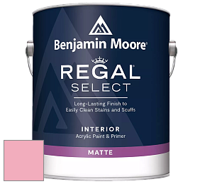 Benjamin Moore 548 IRegal Select Interior Paint - Matte краска цвет 2002-50 Tickled Pink