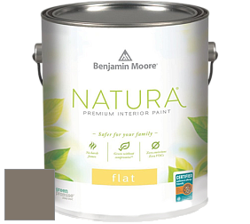 Benjamin Moore 512 Natura Interior Flat Finish матовая краска цвет 1546 Gargoyle