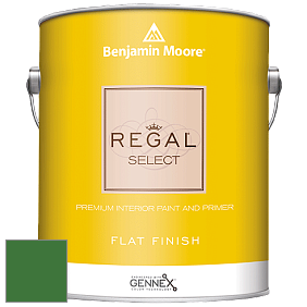 Benjamin Moore 547 Regal Select Waterborne Interior Flat Finish краска цвет RAL 6010 