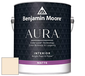Benjamin Moore Aura 522 Interior Paint - Matte краска цвет 914 Devon Cream