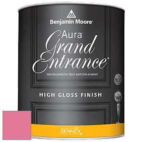 Benjamin Moore Aura 148 Grand Entrance High Gloss эмаль цвет 2000-40 Strawberry Shortcake