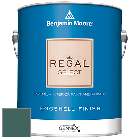Benjamin Moore 549 Regal Select Waterborne Interior Eggshell Finish краска цвет 2051-20 Pine Green