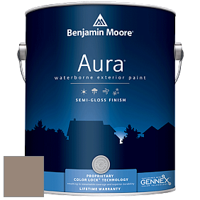 Benjamin Moore Aura 632 Waterborne Exterior Semi-Gloss Finish краска цвет 1007 Beigewood