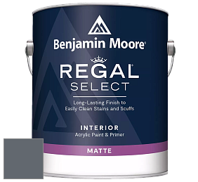 Benjamin Moore 548 IRegal Select Interior Paint - Matte краска цвет 1630 Ocean Floor