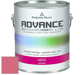 Benjamin Moore 792 Advance Interior Paint-Satin эмаль цвет 1328 Deco Rose