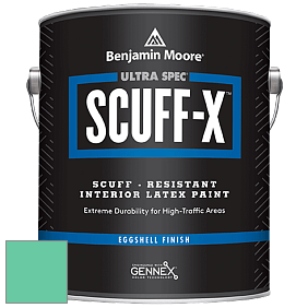 Benjamin Moore 485 Ultra Spec SCUFF-X Interior Eggshell Finish краска цвет 2039-40 Teal Blast
