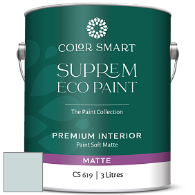 COLOR SMART CS 619 SUPREM ECO PAINT матовая краска цвет 1639 Windy Sky
