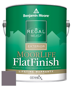 Benjamin Moore W105 Regal Select Exterior Paint-MoorLife Flat Finish краска цвет AF-635 