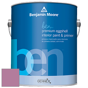 Benjamin Moore Ben W626 Premium Interior Latex Eggshell краска цвет 1363 Melrose Pink