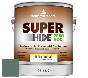 Benjamin Moore 355 Super Hide Zero Voc Interior Flat краска цвет 692 Jack Pine