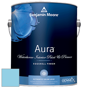 Benjamin Moore Aura 524 Waterborne Interior Eggshell Finish краска цвет 787 Grandma's Sweater