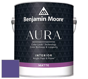 Benjamin Moore Aura 522 Interior Paint - Matte краска цвет NCS S 3555-R60B 