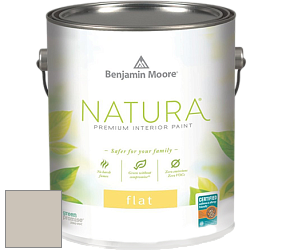 Benjamin Moore 512 Natura Interior Flat Finish матовая краска цвет 973 Ice Formations