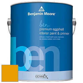 Benjamin Moore Ben W626 Premium Interior Latex Eggshell краска цвет RAL 1007 