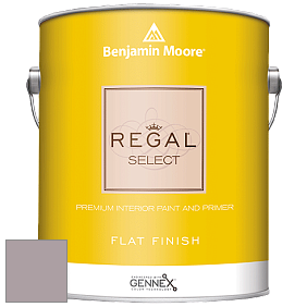 Benjamin Moore 547 Regal Select Waterborne Interior Flat Finish краска цвет 2113-50 Mauve Desert