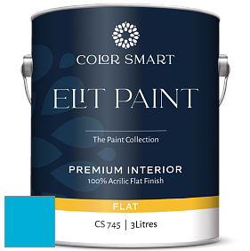 COLOR SMART CS 745 ELIT PAINT глубокоматовая моющаяся краска цвет NCS S 1060-B 