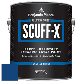 Benjamin Moore 485 Ultra Spec SCUFF-X Interior Eggshell Finish краска цвет RAL 5010 