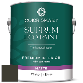COLOR SMART CS 619 SUPREM ECO PAINT матовая краска цвет RAL 6022 